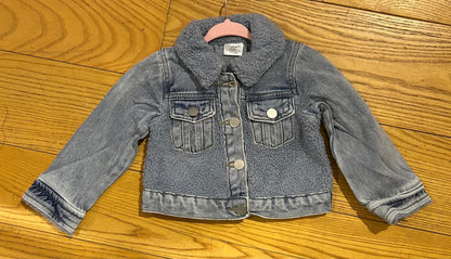 Sherpa Jean Jacket