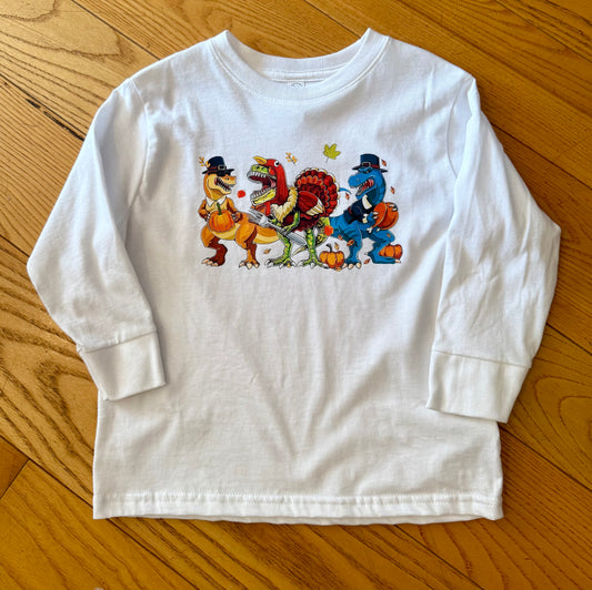 T-Rexgiving Long Sleeve Tee