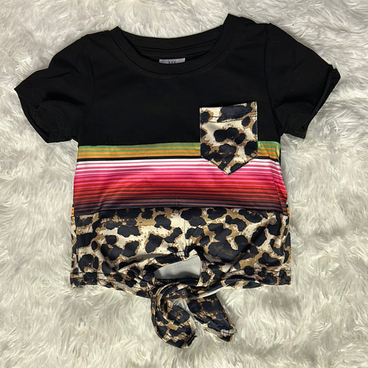 Stripe & Cheetah Shirt