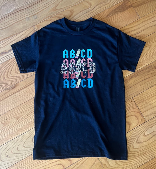 AB/CD Adult Size Tee