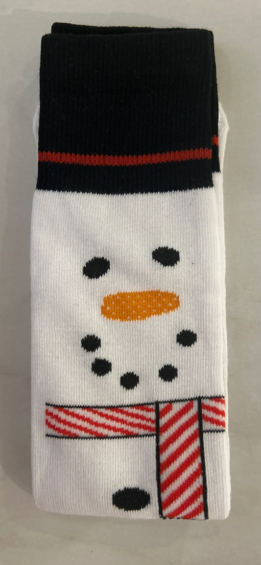 Snowman Knee high socks