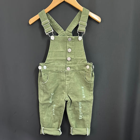 Distressed Overalls