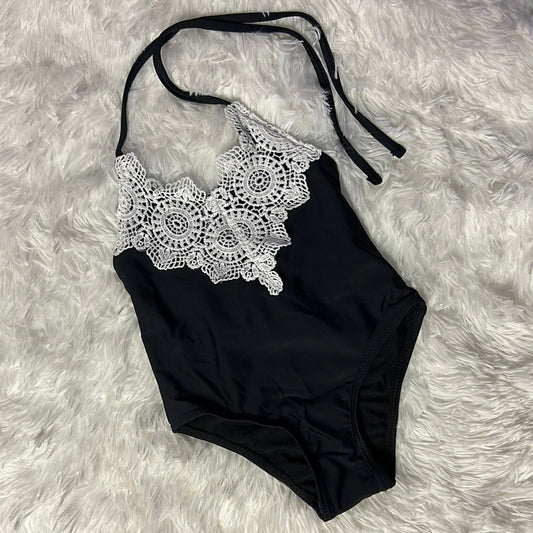 Black Halter Swimsuit