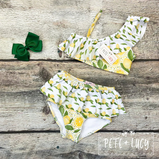 Mellow Lemon- Two Piece Swim