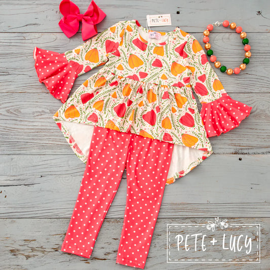 Dancing Tulip- 2 Piece Pants Set