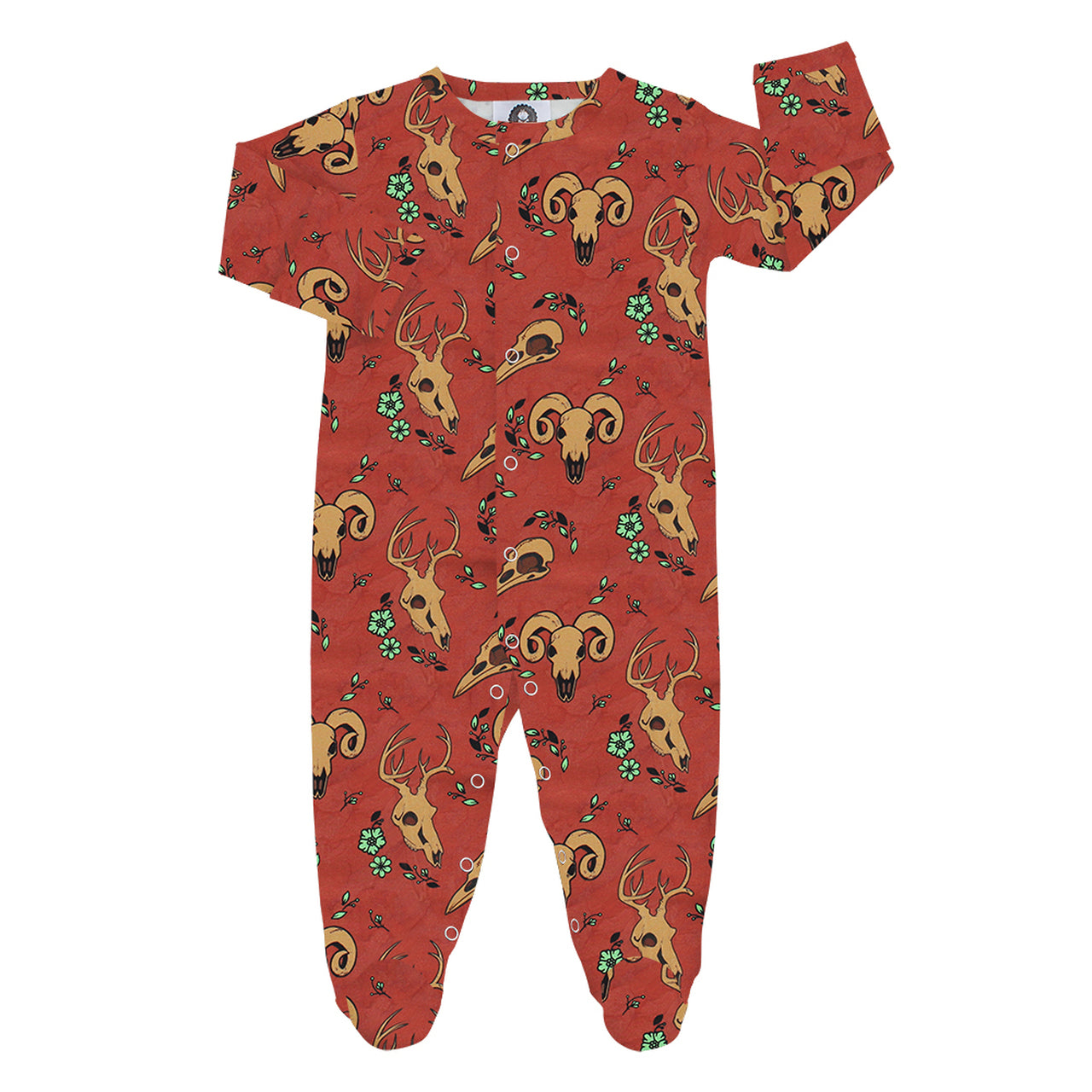 Animal Skulls Sleepsuit